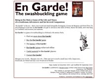 Tablet Screenshot of engarde.co.uk