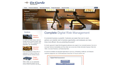 Desktop Screenshot of engarde.com